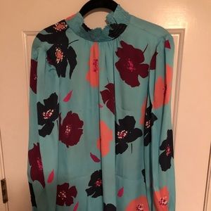 Tucker floral blouse